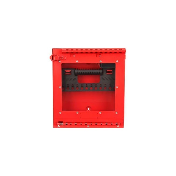 Master Lock MasterLock Wall Mount Group Lock Box With Window, Red, S3502 S3502 - main
